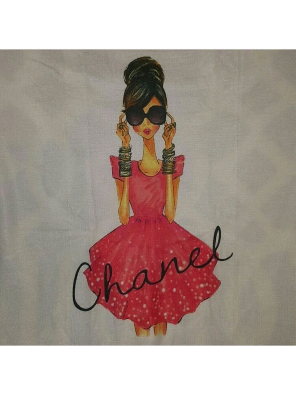 Sold {Lady in Red Fashion Tee} - Picture 3 of 3